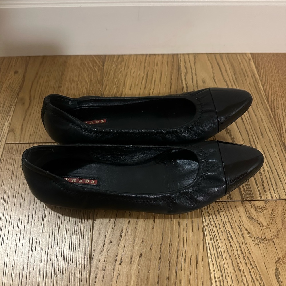 PRADA ballet flats size 8.5 (fit like an 8)